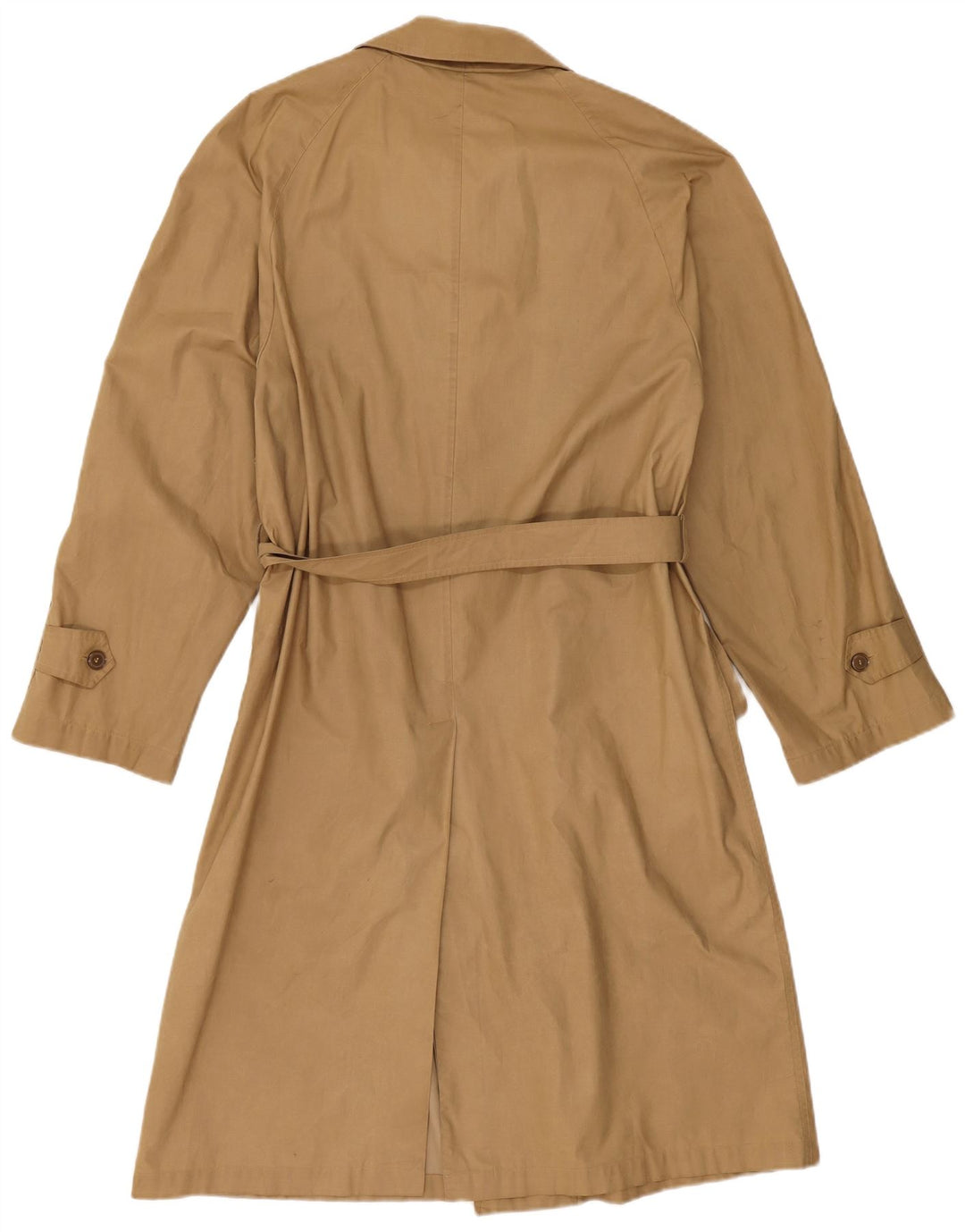 Vintage Trench Coat til mænd IT 50 Large Beige Polyester