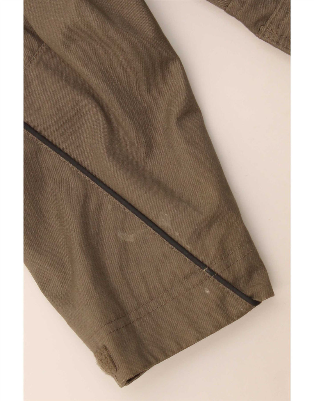 Volvo Herre Graphic Bomber Jacket UK 38 Medium Grey Colourblock Cotton