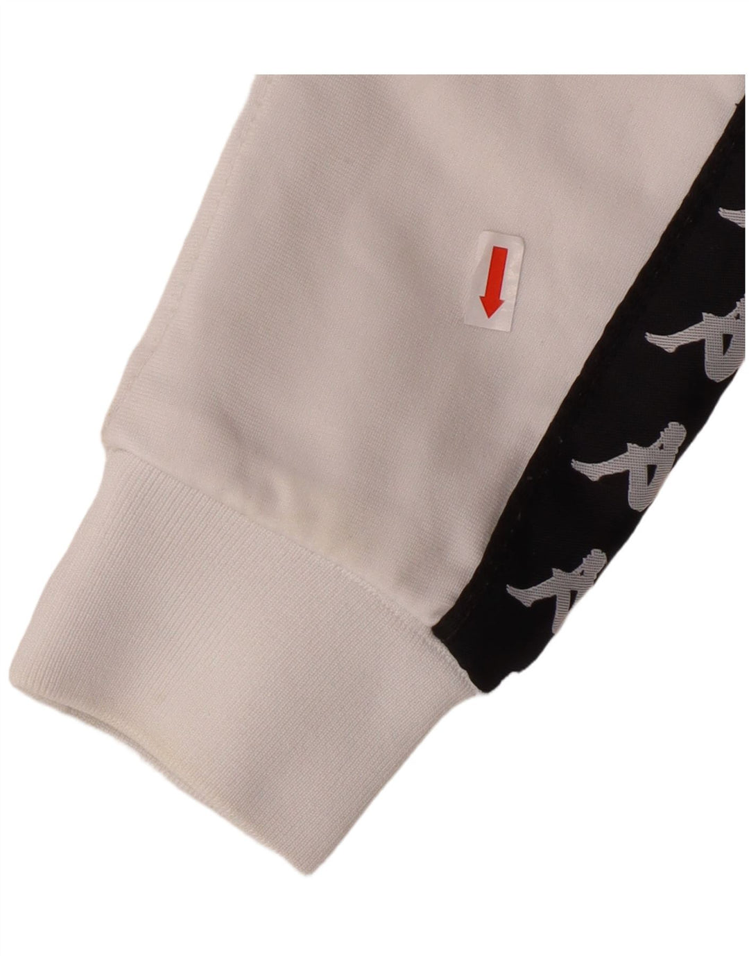 KAPPA piger grafisk træningsdragt topjakke 11-12 år Lille hvid