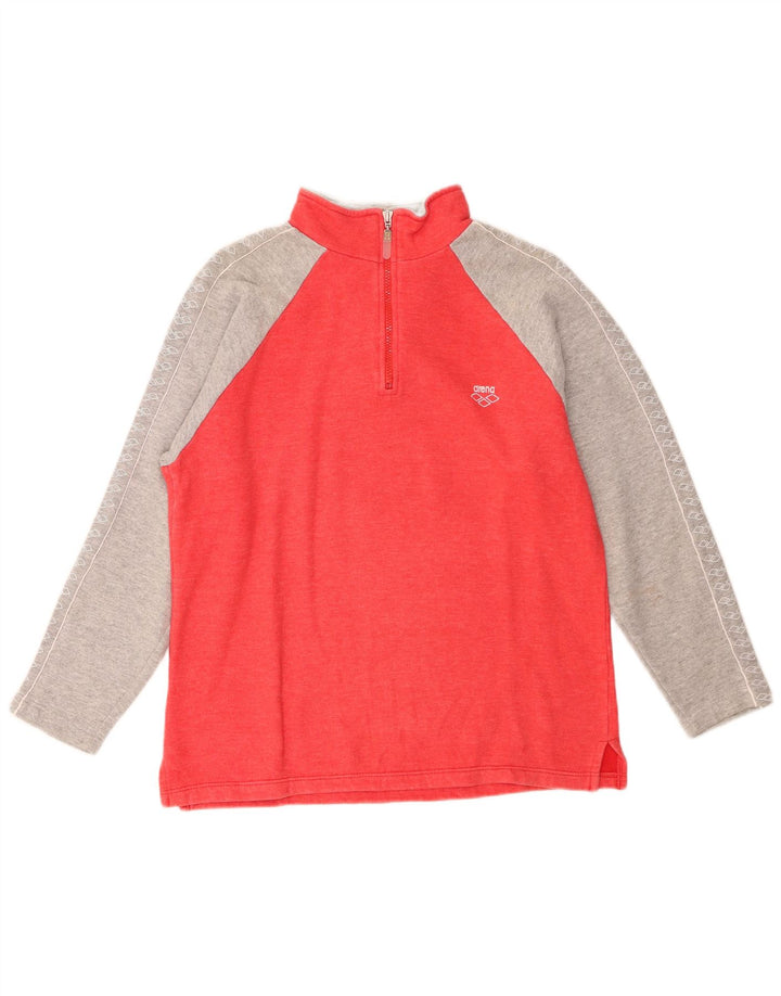 Arena Dame Oversized Grafisk Pullover Træningsdragt Top IT 34 2XS Rød