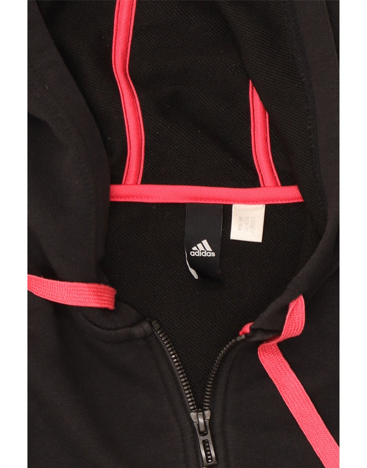 Adidas Dame Hættetrøje Sweater UK 10 Small Black