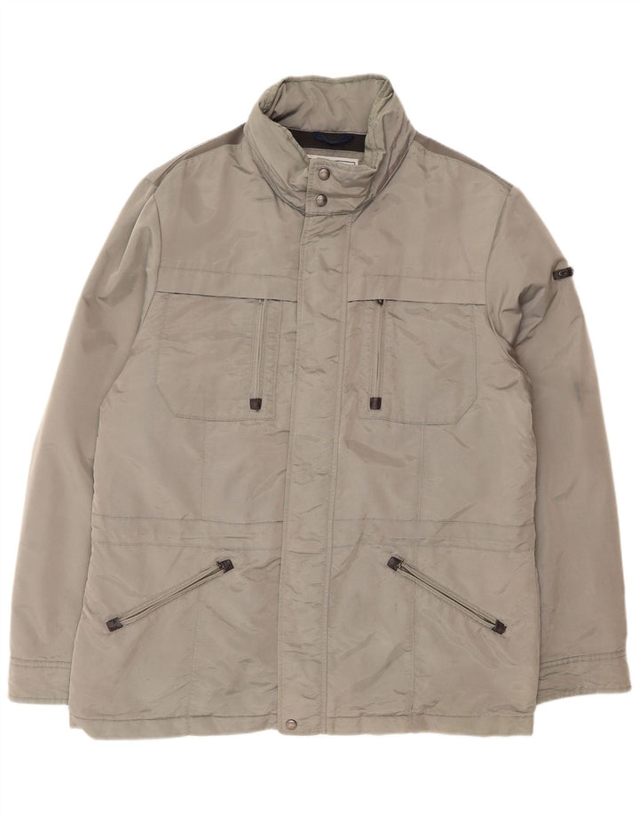 Geox Herre Respira Utility Jacket UK 46 3XL Grå Polyamid