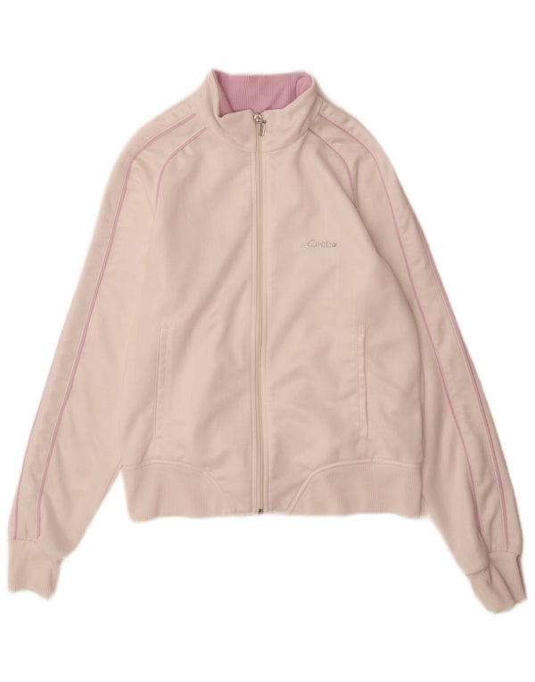 Lotto Dame træningsdragt Topjakke UK 14 Stor Pink Polyester