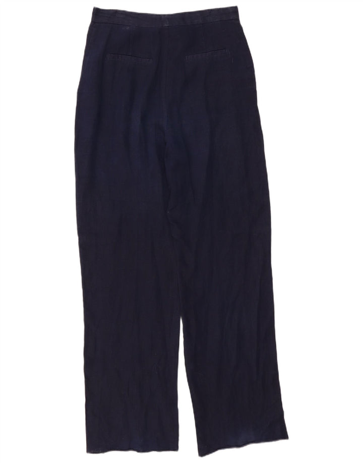 Zara Lige Chinobukser Medium W30 L31 Marineblå