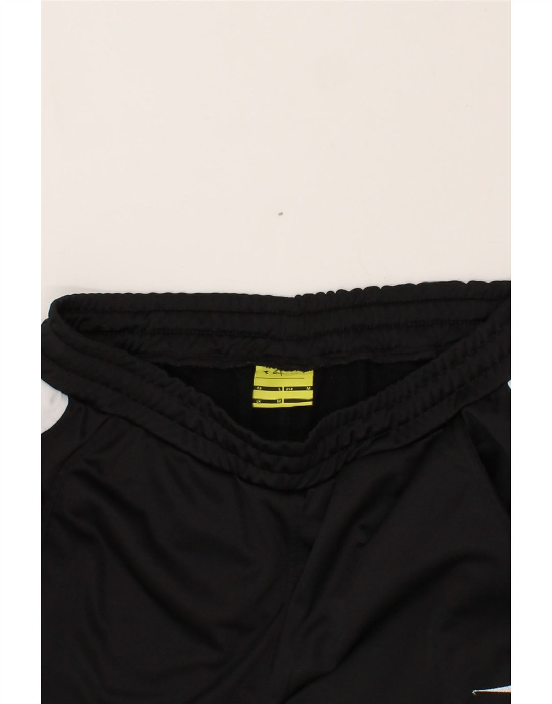 DIADORA Mens Tracksuit Trousers Medium Black Colourblock Polyester Vintage Diadora and Second-Hand Diadora from Messina Hembry 