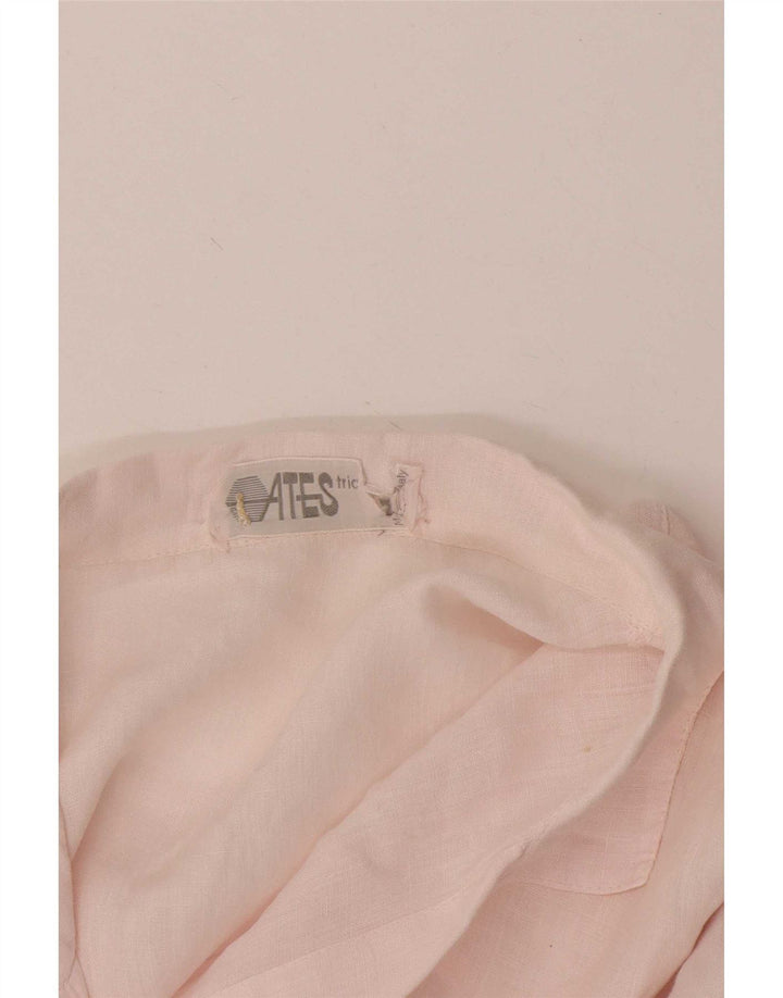 Vintage kortærmet herretrøje Medium Pink