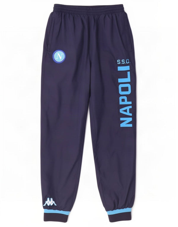 Kappa Herre Napoli træningsdragt Bukser Joggers Small Navy Blue Colourblock