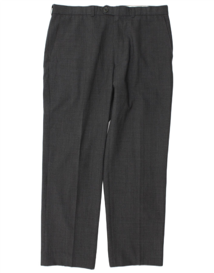 Marks & Spencer Herredragtbukser W34 L29 Grå polyester