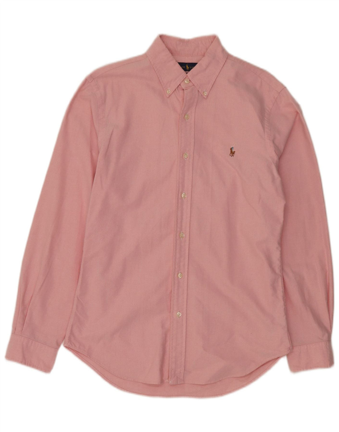 RALPH LAUREN Herre Slim Fit skjorte Medium Pink Bomuld