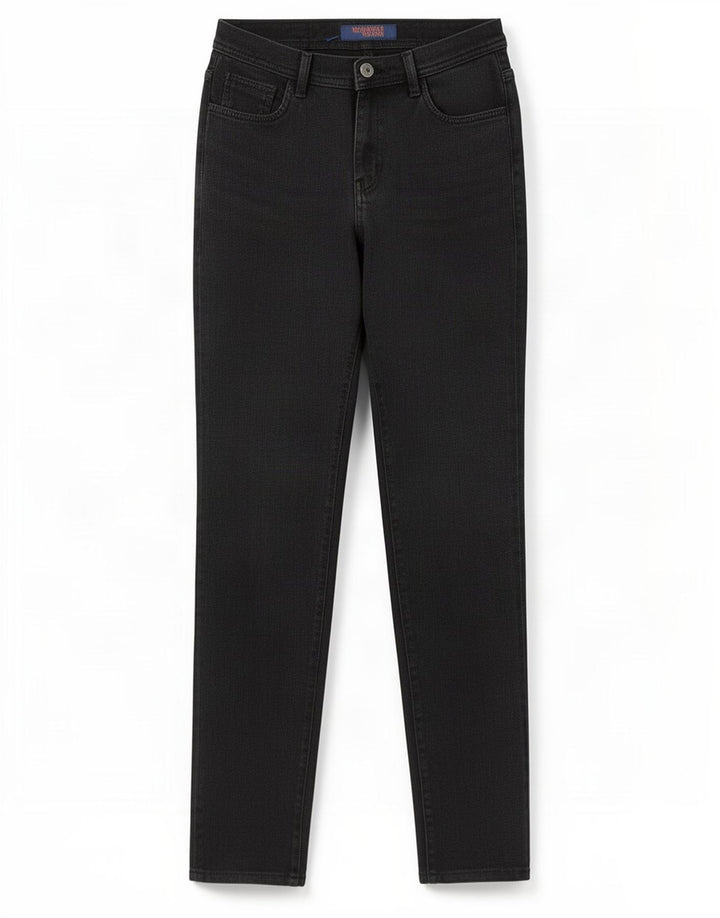 Trussardi Lige Jeans til kvinder W26 L28 Sort