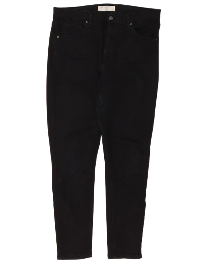 Topshop Dame Jamie Skinny Jeans W32 L26 Sort Elastan
