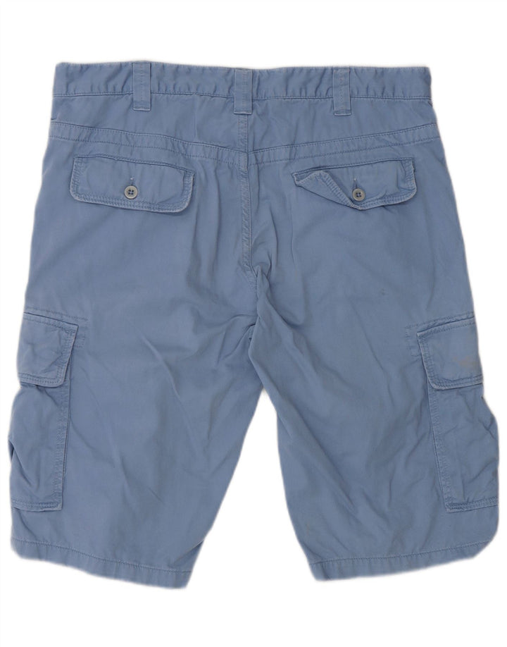 GANT Herre Cargo Shorts W34 store blå bomuld