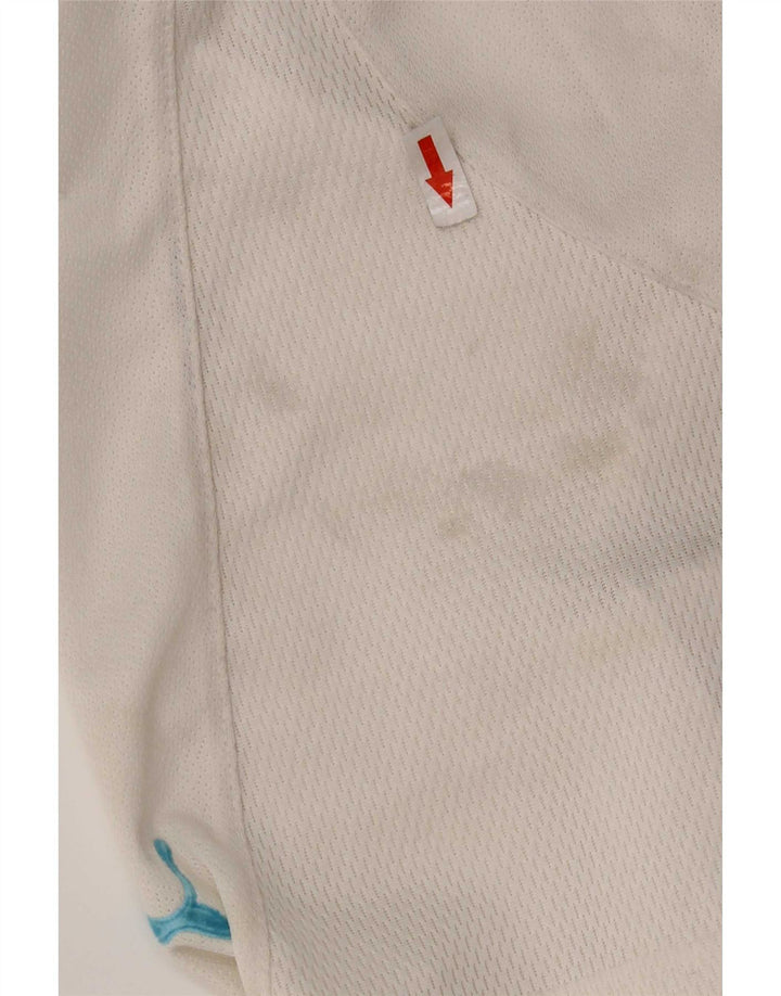 Puma Herre S.S. Lazio sportsshorts store hvide polyester