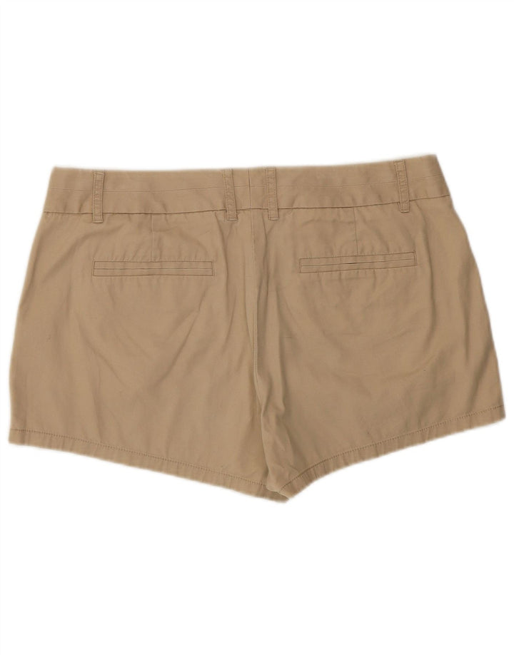 J. Crew Womens Broken In Chino Shorts US 10 Large W34 Beige Bomuld