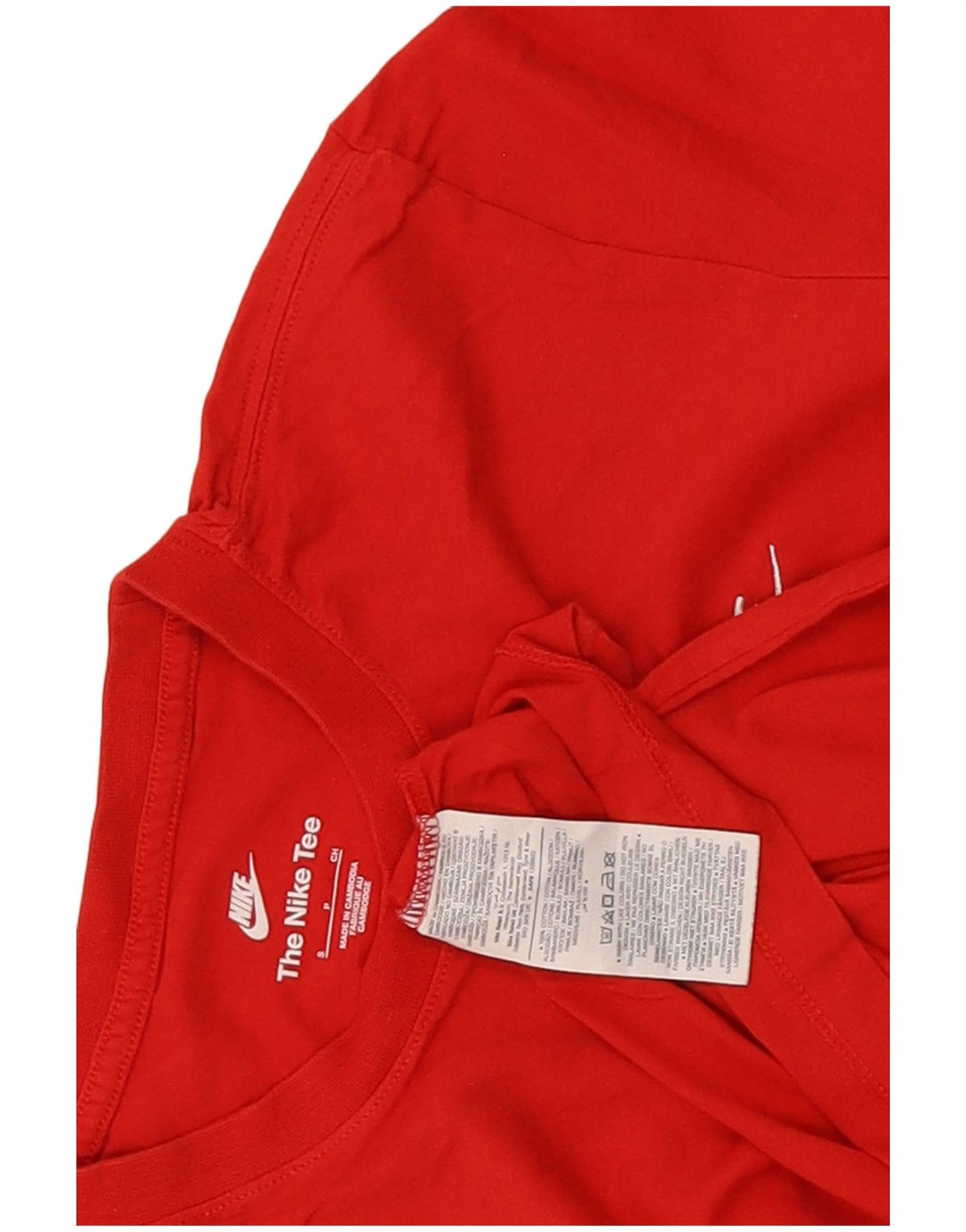 Nike herre T-shirt top lille rød bomuld