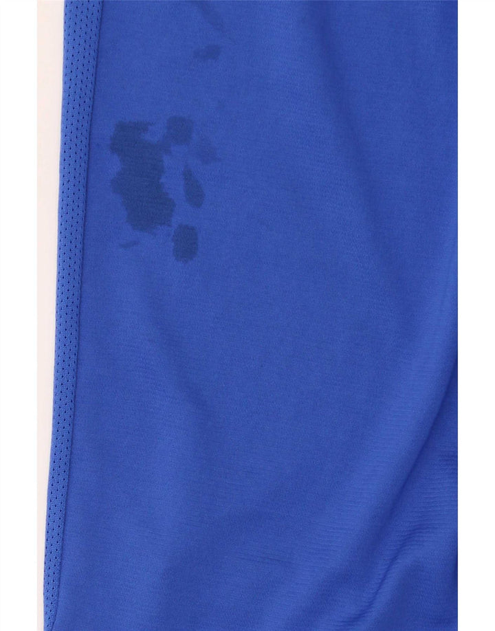 Nike Herre Dri Fit sportsshorts store blå polyester
