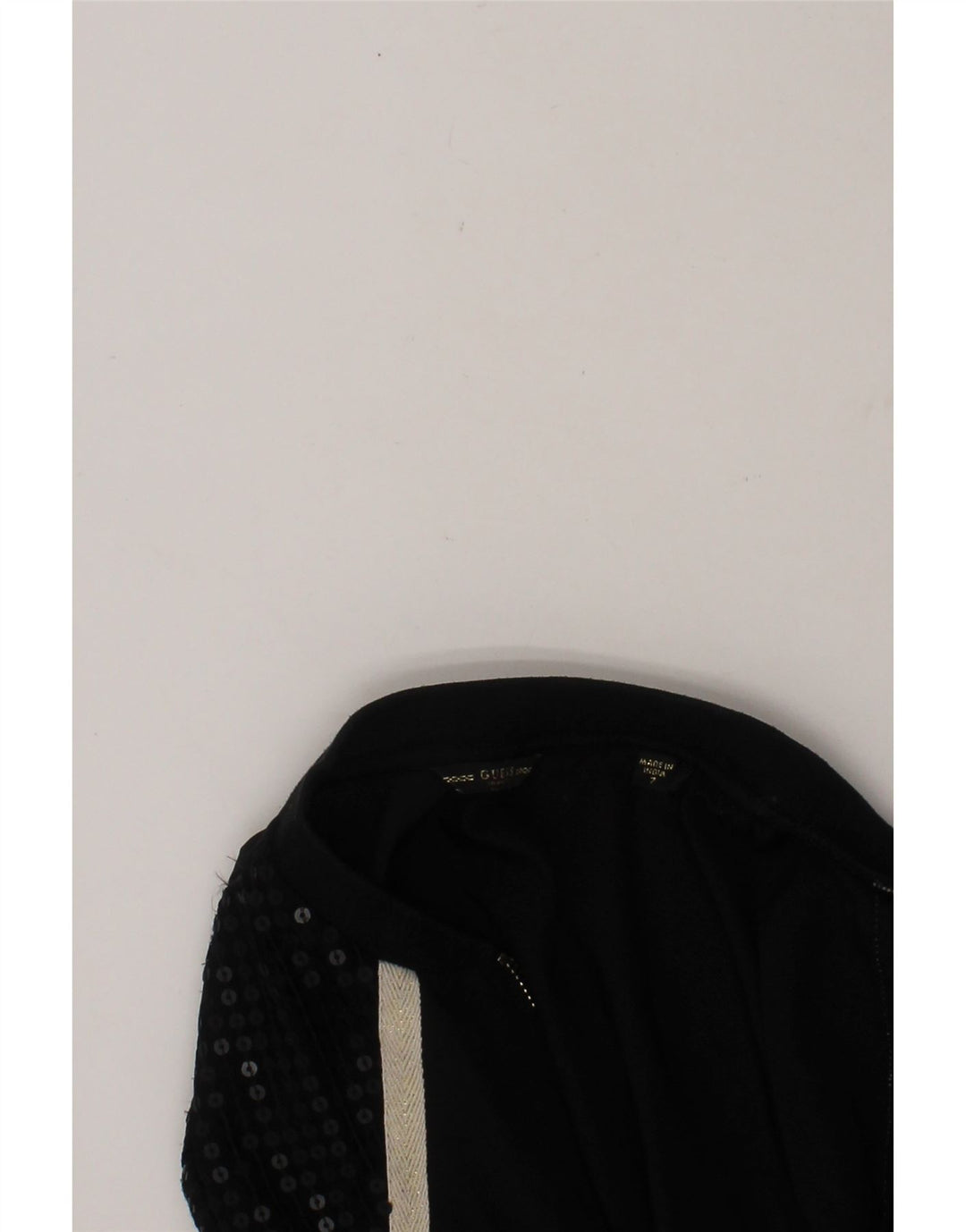 GUESS Girls Tracksuit Top Jacket 6-7 Years Black Polyester Vintage Guess and Second-Hand Guess from Messina Hembry 