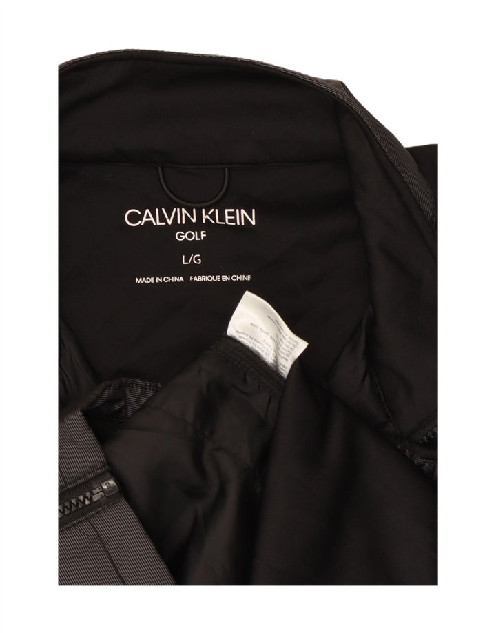 Calvin Klein Herre træningsdragt Topjakke Stor sort nylon