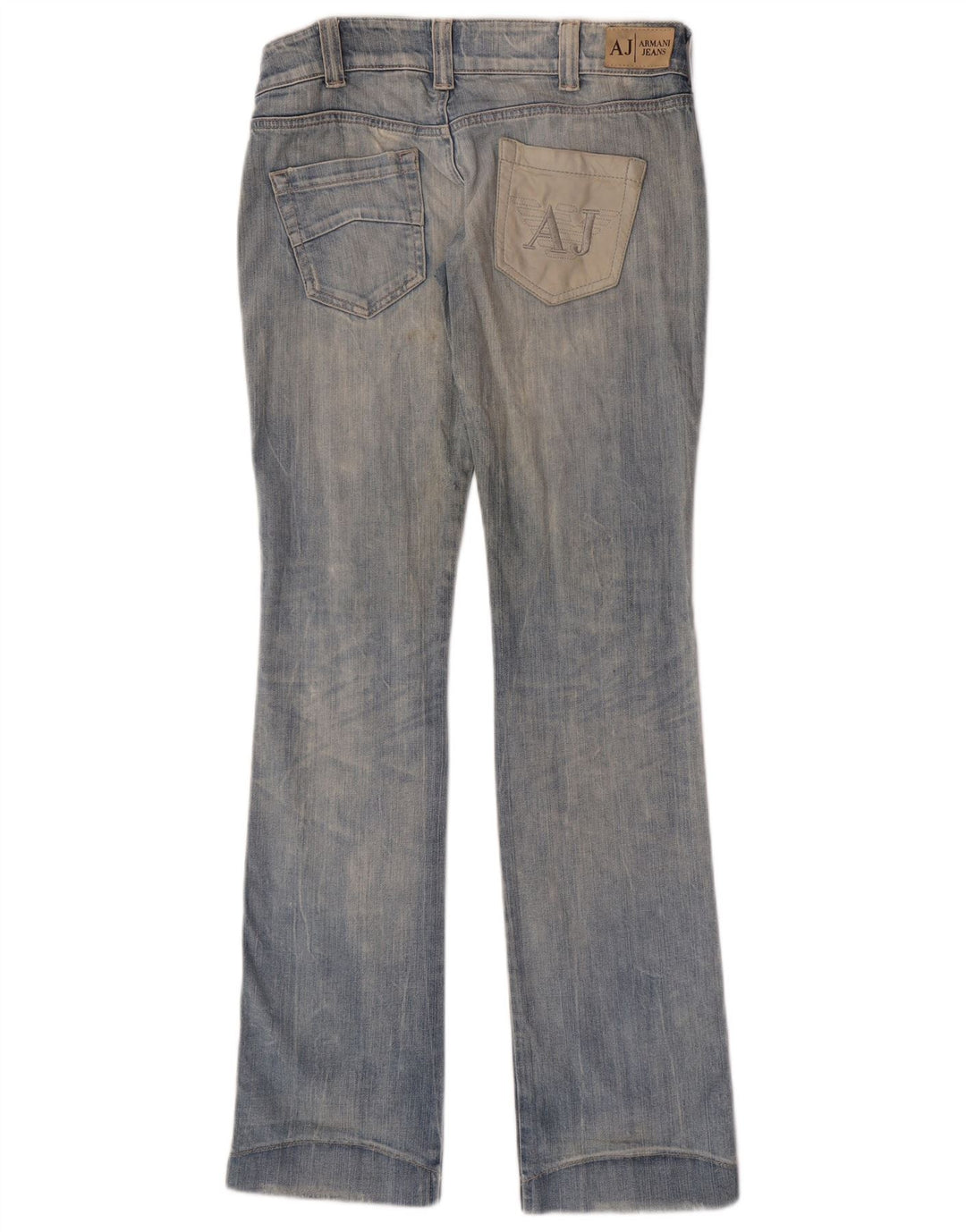 Armani Lige Jeans til kvinder W26 L34 Blå