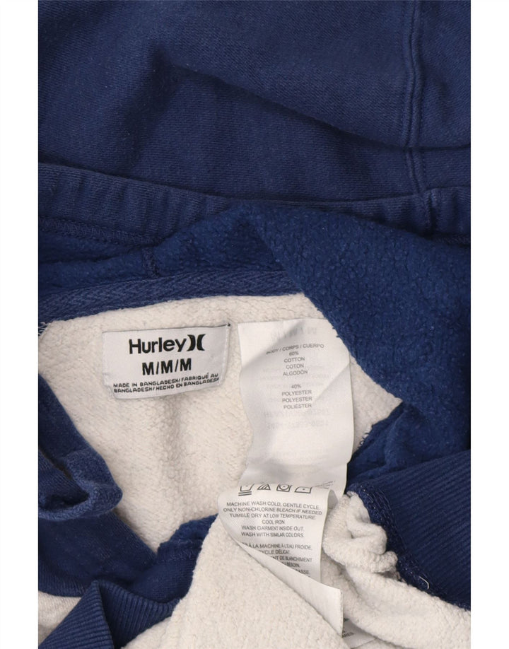 HURLEY Herre hættetrøje Jumper Medium Grey Colourblock Bomuld