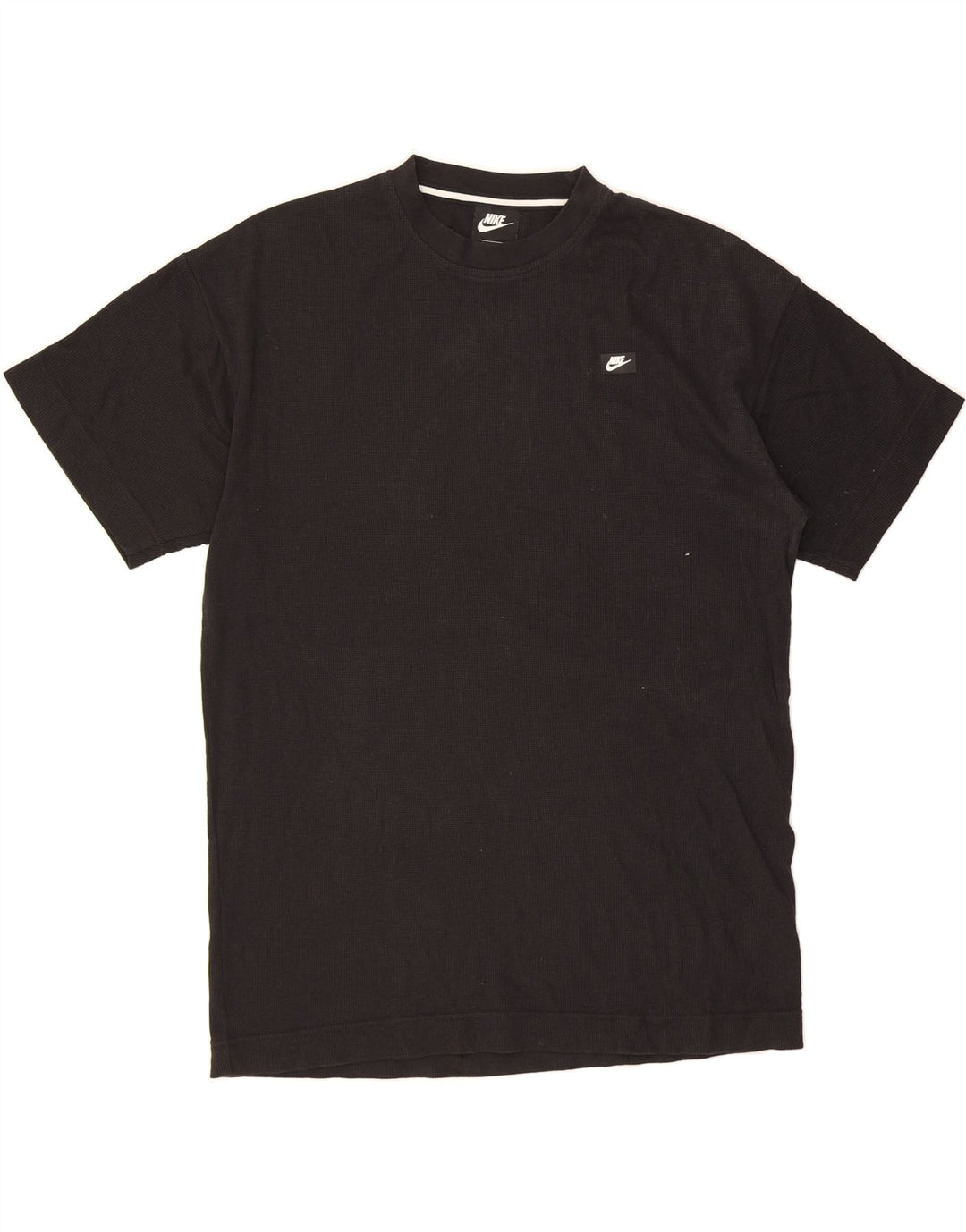NIKE Mens T-Shirt Top Medium Black Cotton Vintage Nike and Second-Hand Nike from Messina Hembry 