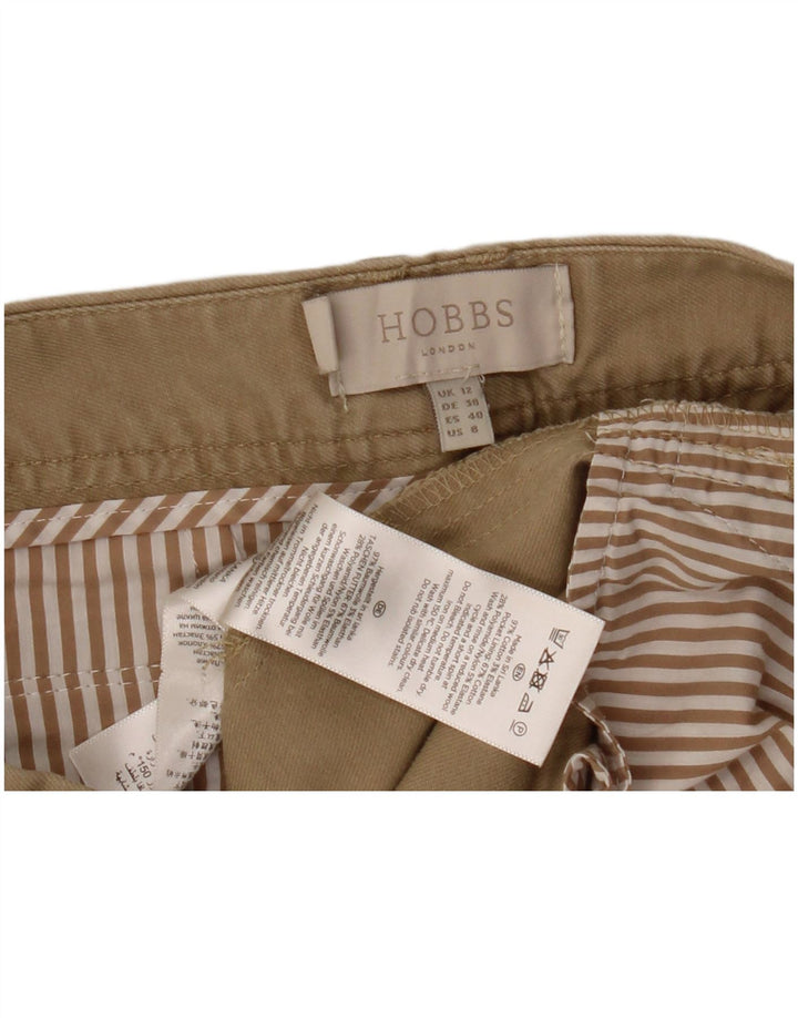 Hobbs Lige Chinobukser til kvinder UK 12 Medium W32 L28 Beige Bomuld
