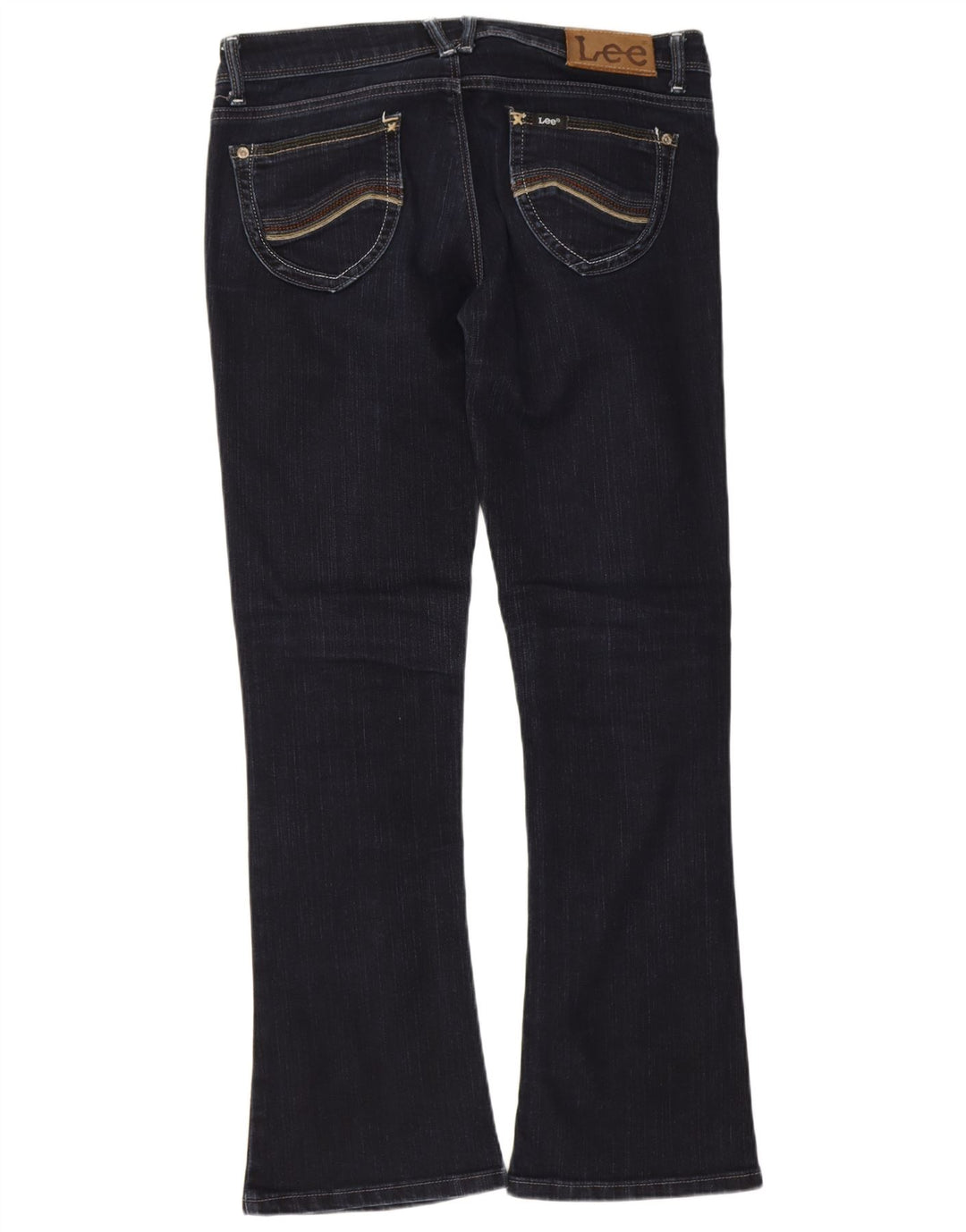 Lee Dame Bootcut Jeans W30 L30 Marineblå Bomuld