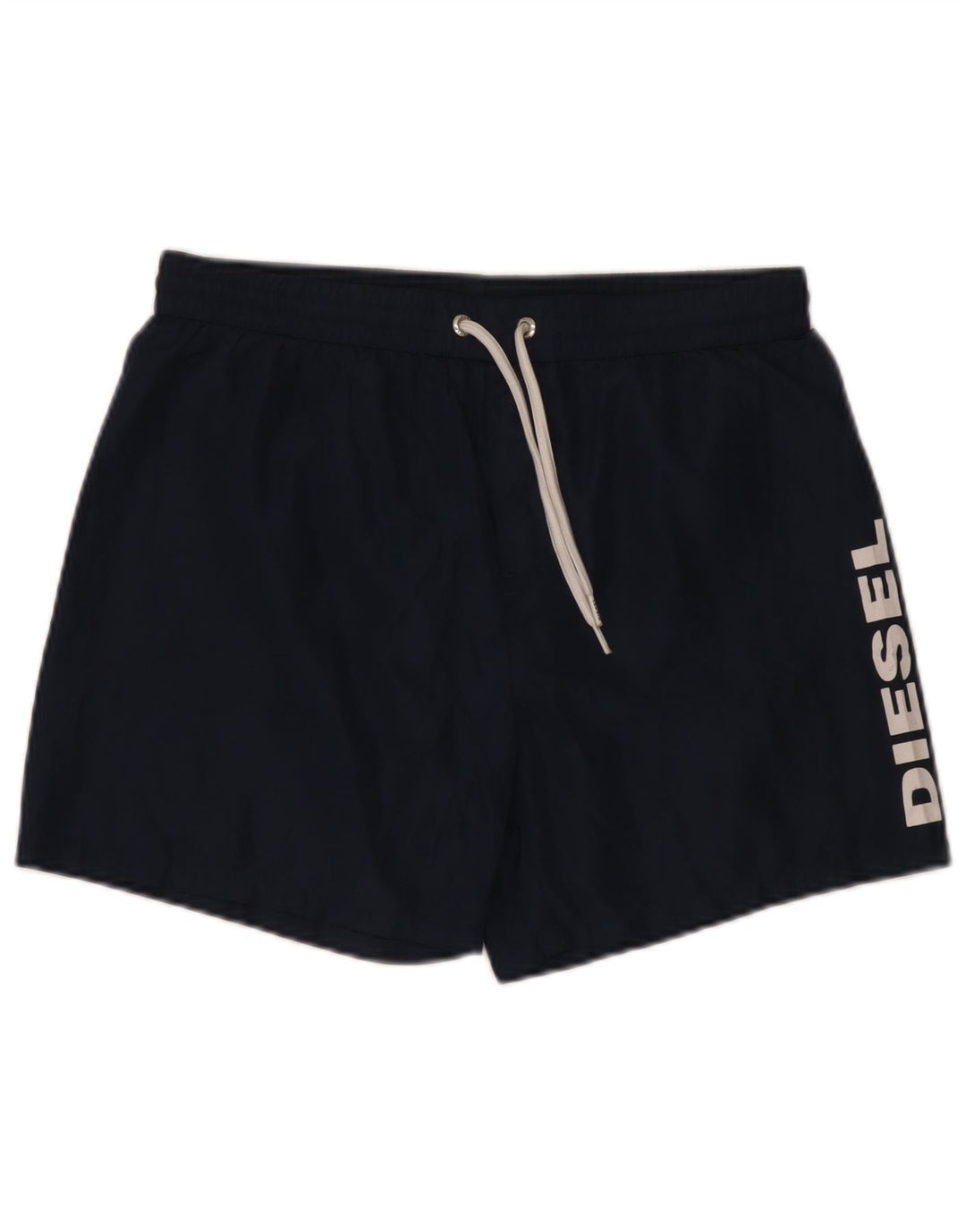 Diesel Herre grafiske svømmeshorts Medium Navy Blue Polyester