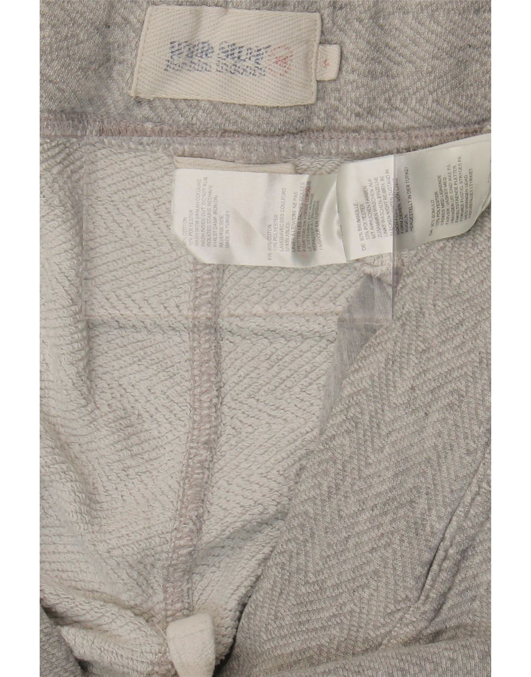 WHITE STUFF Mens Tracksuit Trousers Joggers Large  Grey Flecked Cotton Vintage White Stuff and Second-Hand White Stuff from Messina Hembry 