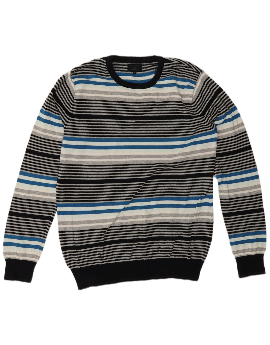 Jack & Jones Herre Crew Neck Jumper Sweater Medium Flerfarvet Stribet