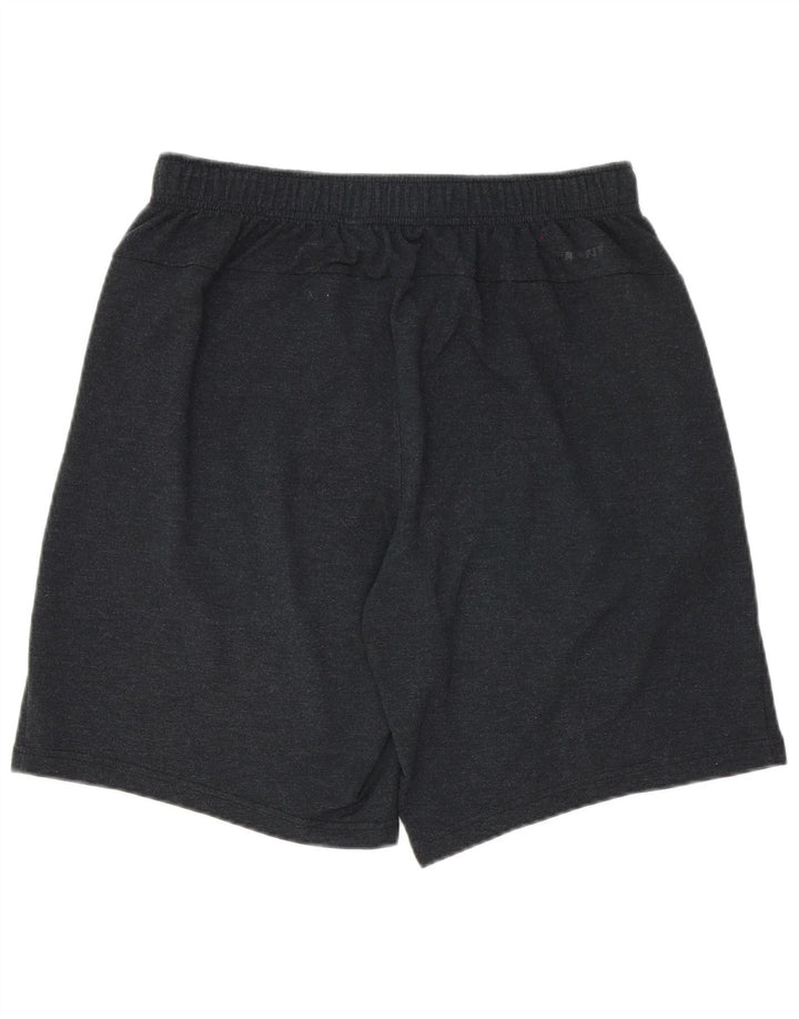 Nike Herre Dri Fit sportsshorts, store grå flækkede polyester