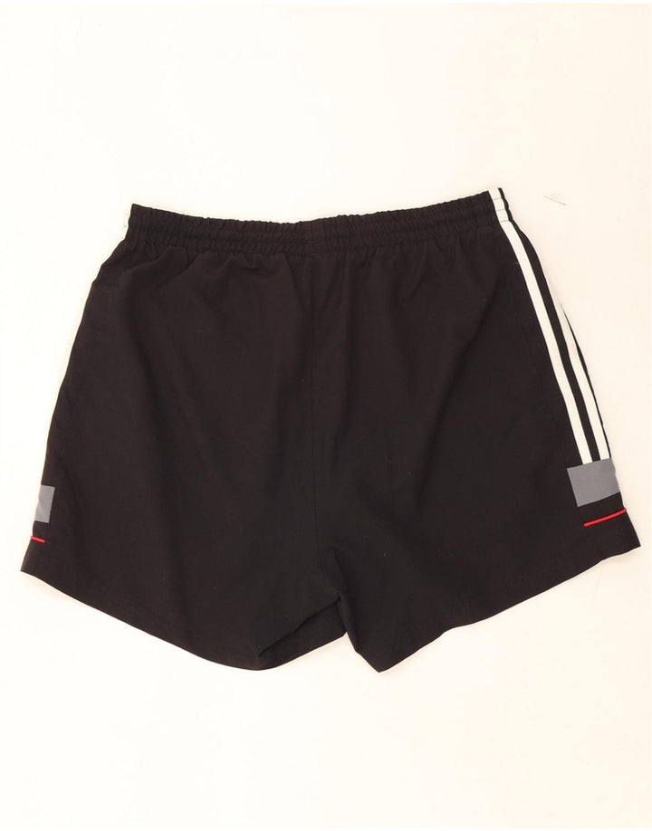 ADIDAS Mens Sport Shorts Large  Black Polyester Vintage Adidas and Second-Hand Adidas from Messina Hembry 