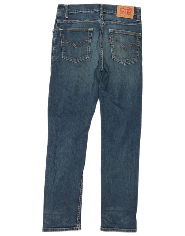 Levi's Boys 502 Regular Tapered Jeans 13-14 år W27 L27 Marineblå Bomuld