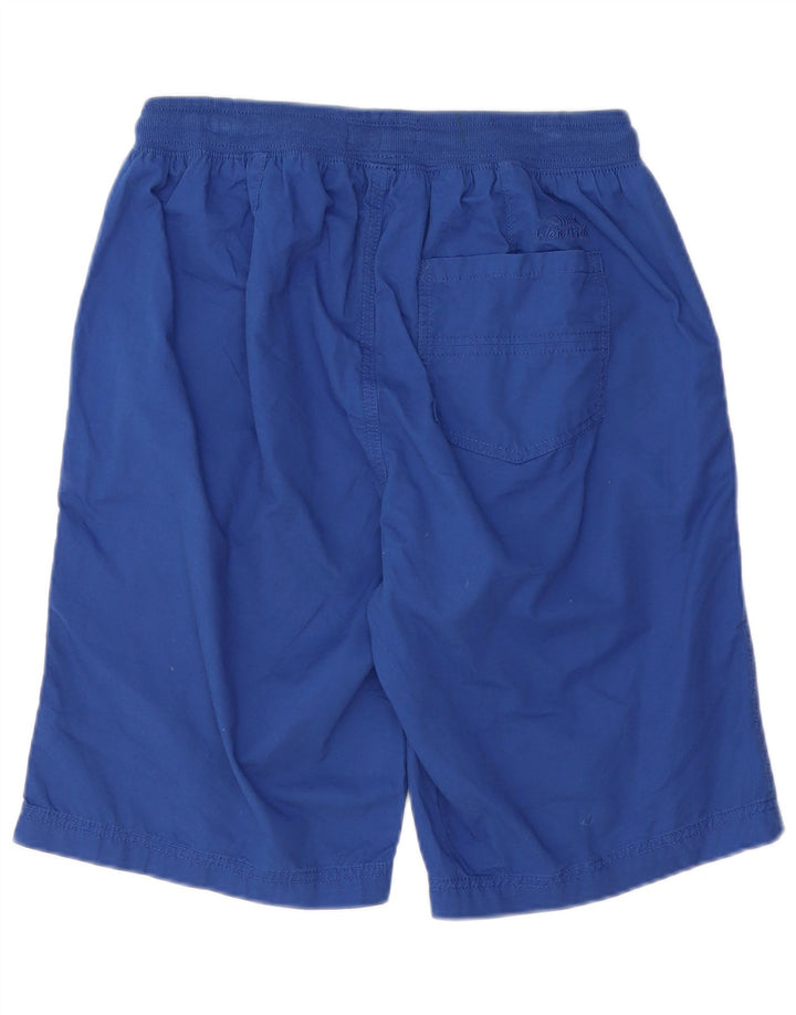 Weird Fish Herre Chino Shorts W32 Medium Blue Cotton