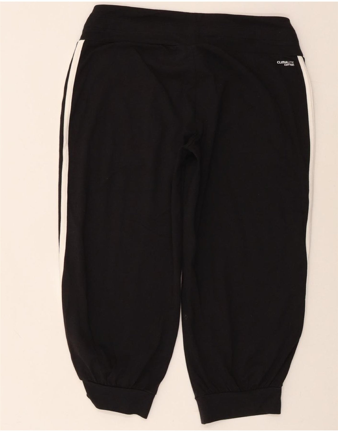 ADIDAS Womens Climalite træningsdragt Bukser Joggers UK 8/10 Small Black
