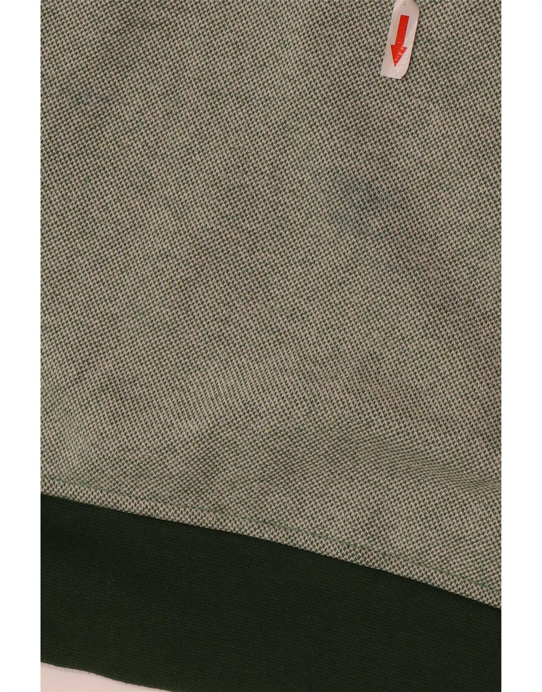 Orvis Sweatshirt med lynlås til mænd, stor grøn bomuld