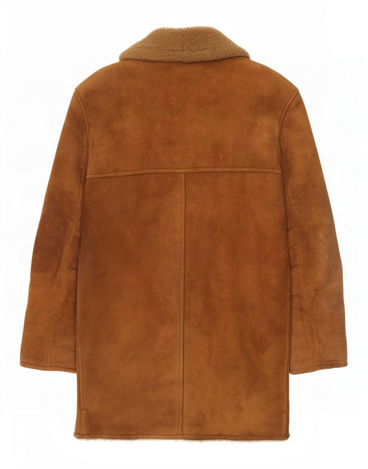 Morlands Herre Shearling Jacket UK 38 Medium Brown