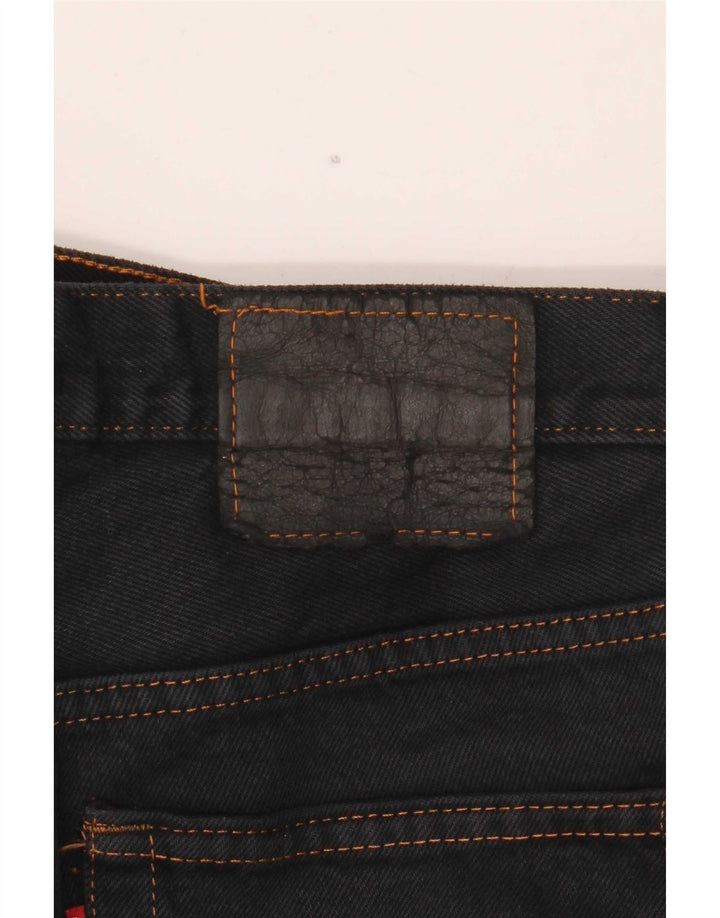 Levi's Straight Jeans til mænd W28 L30 Sort