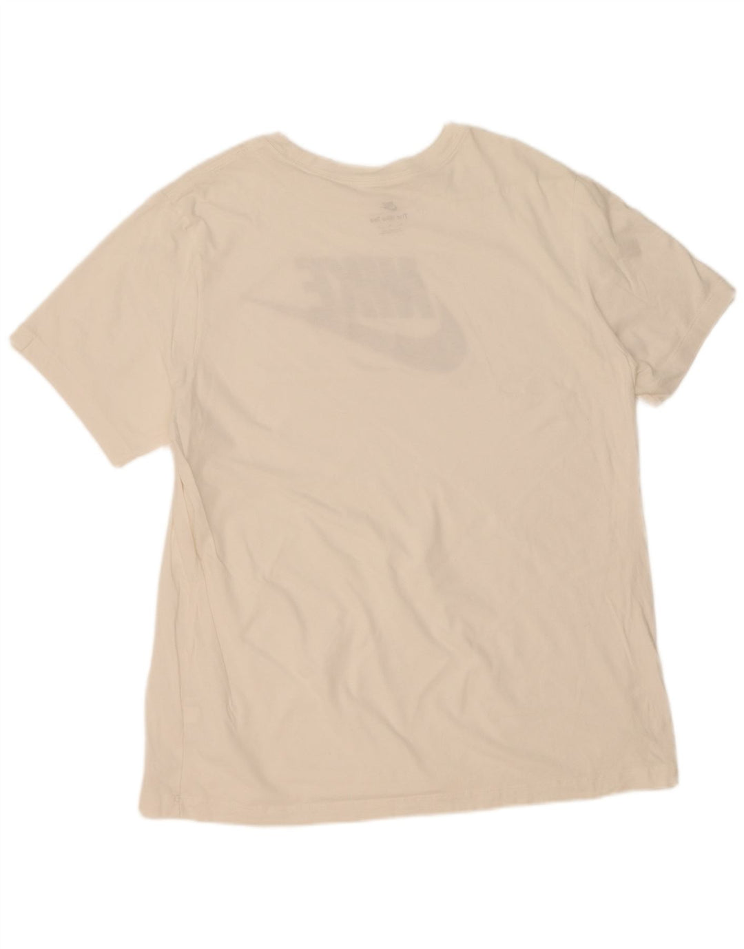 NIKE Mens Graphic T-Shirt Top XL White