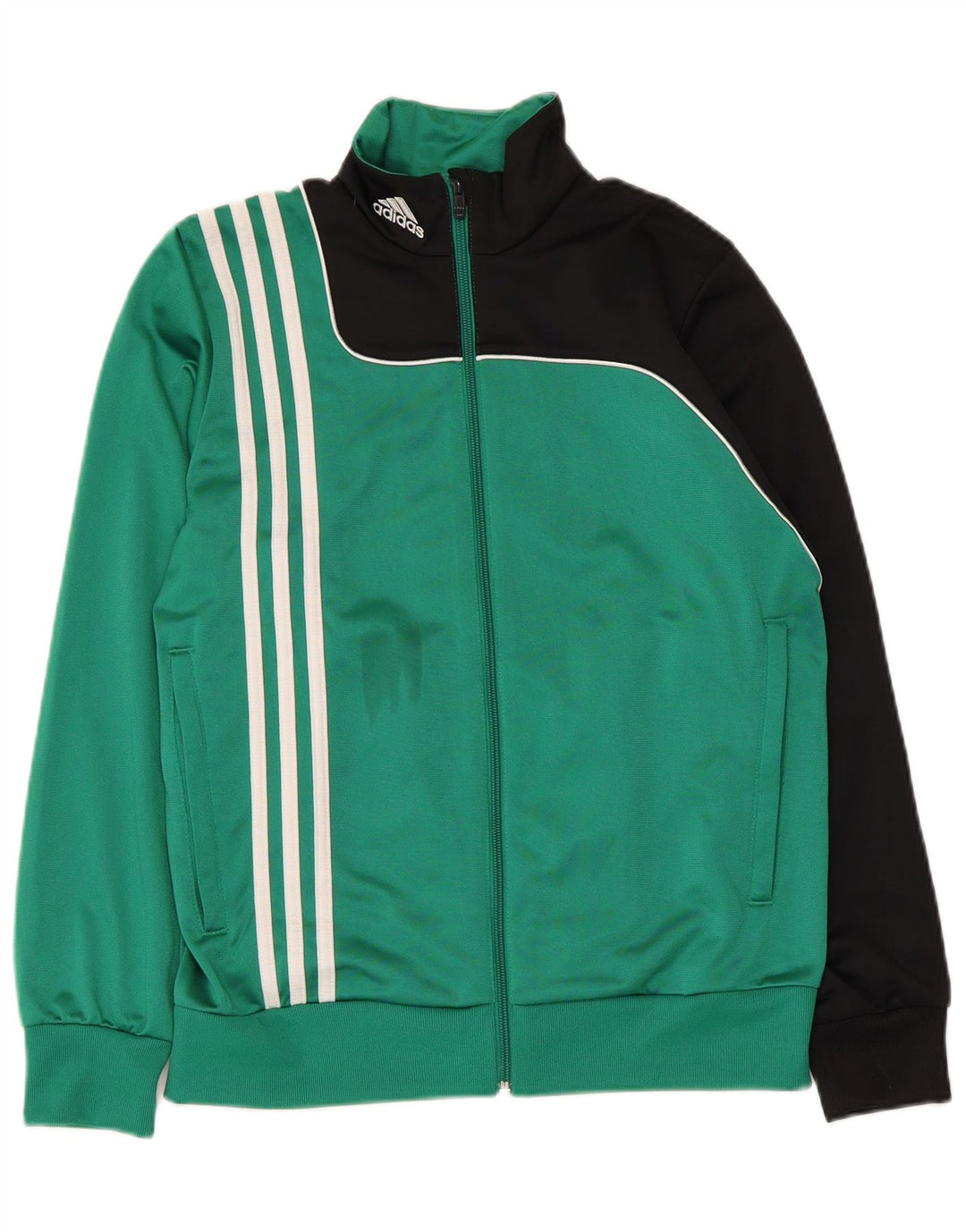 Adidas Træningsdragt Topjakke til drenge 13-14 år Grøn Colourblock