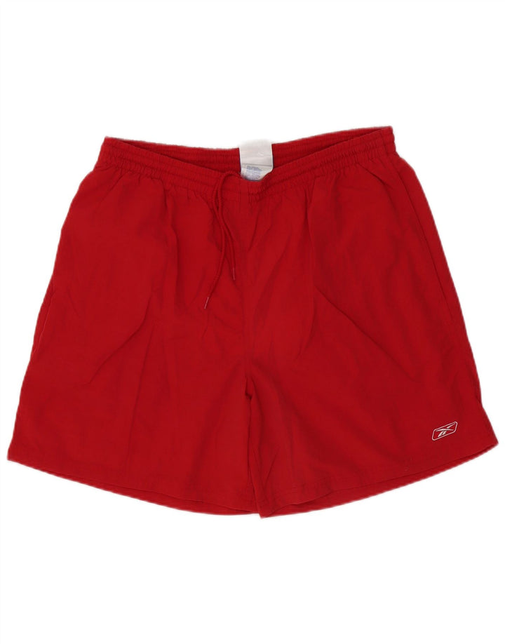 Reebok Sportshorts til mænd store røde polyester