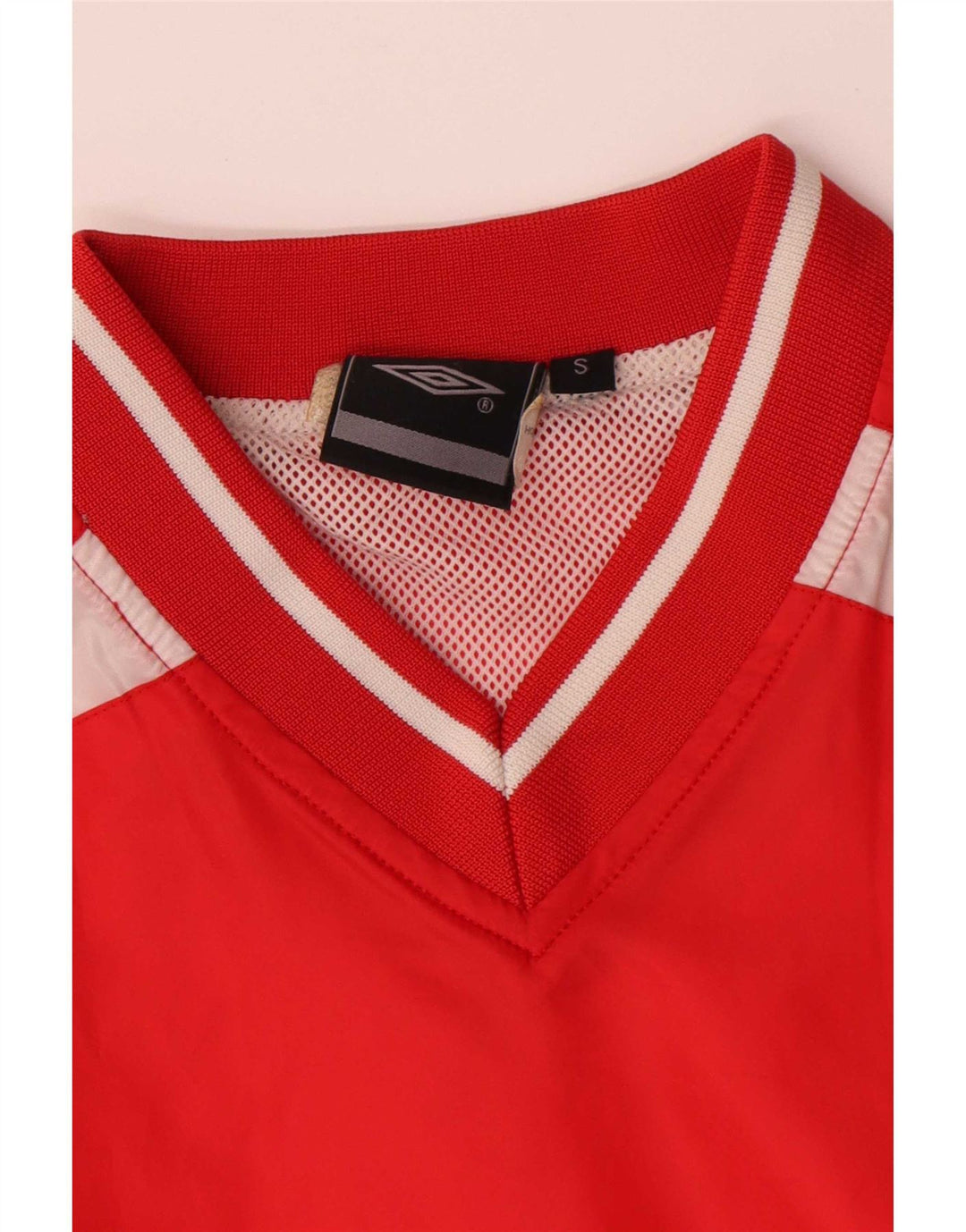 Umbro Herre Top Langærmet Lille Rød Colourblock Polyester