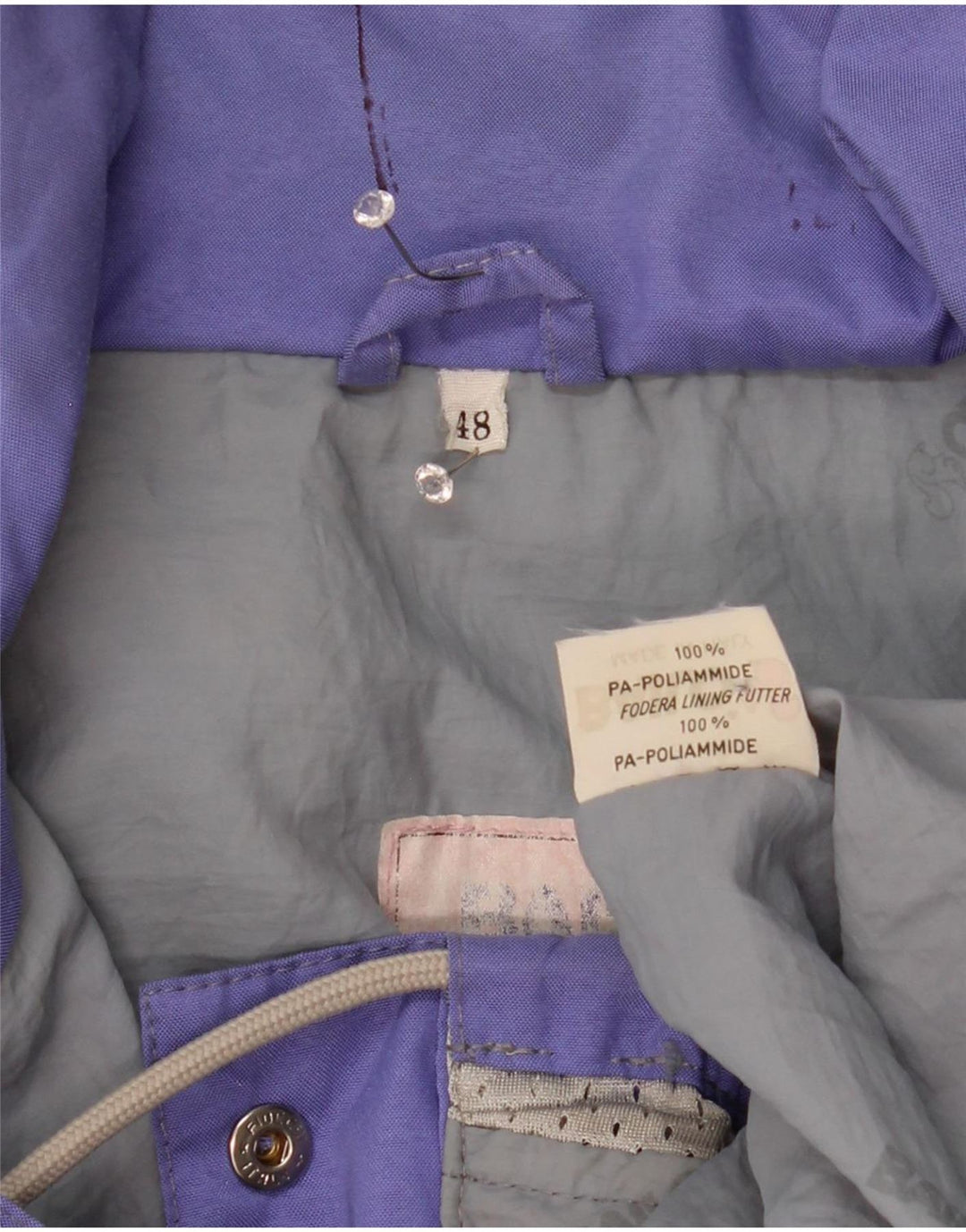 Bailo Herre Windbreaker Jacket IT 48 Medium Lilla Polyamid