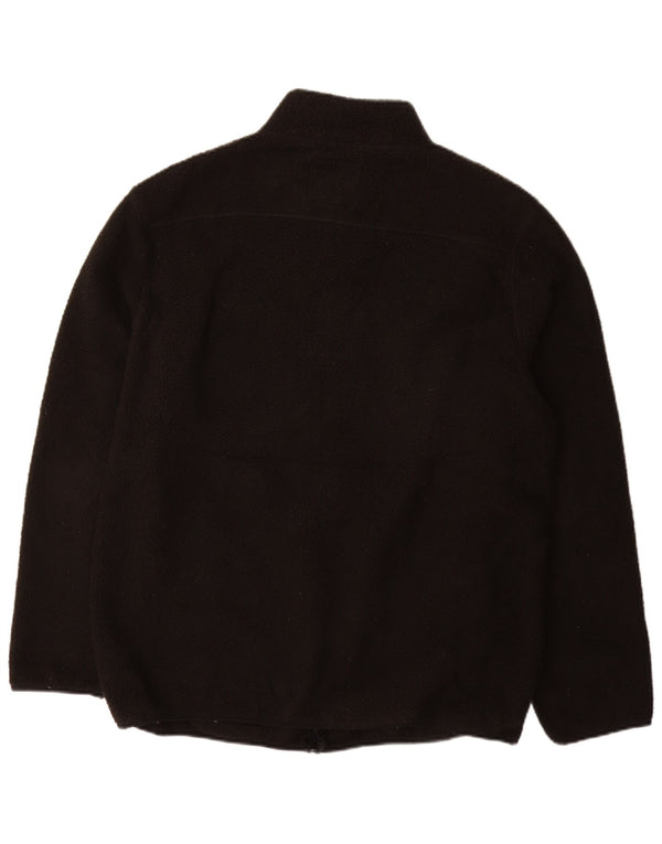 WEIRD FISH Fleecejakke til mænd UK 42 XL Sort Polyester