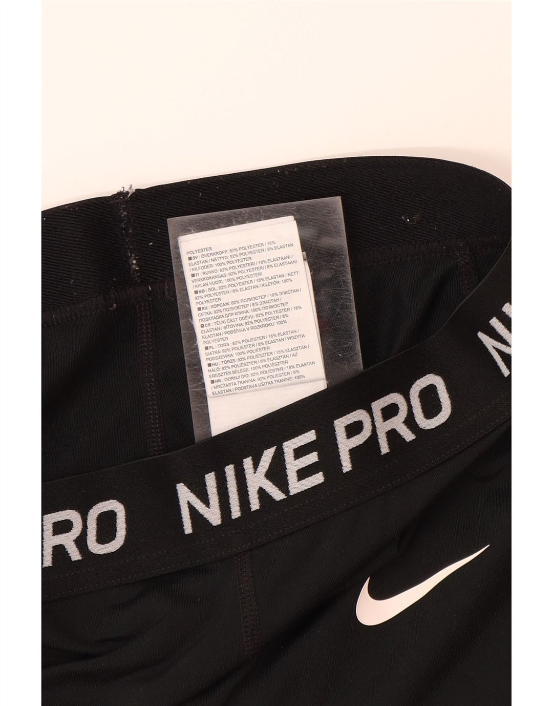 NIKE piger grafiske træningsdragt bukser 7-8 år sort polyester