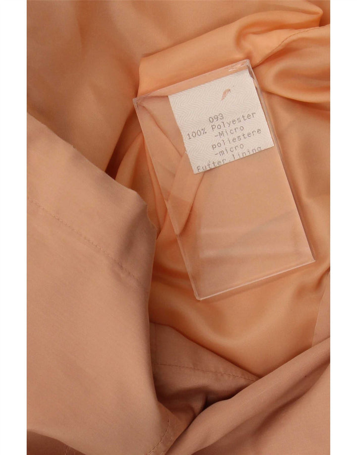 Vintage dame bomberjakke UK 16 Large Beige Polyester