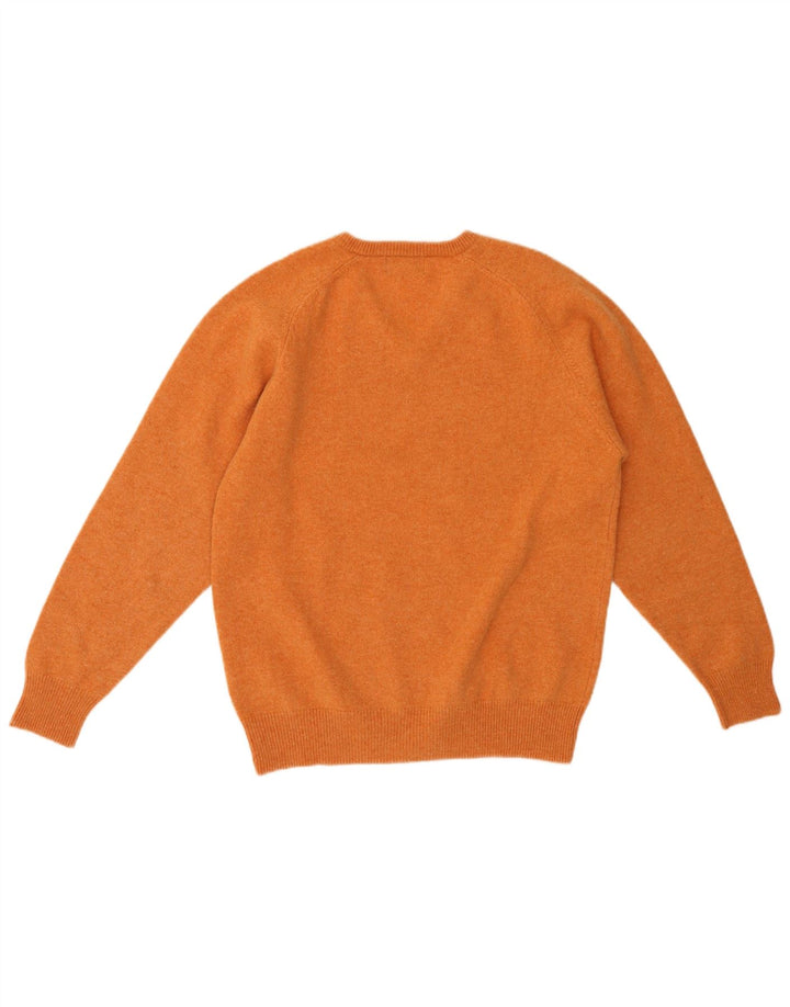 KAPPA Herre V-hals sweater Medium Orange Uld