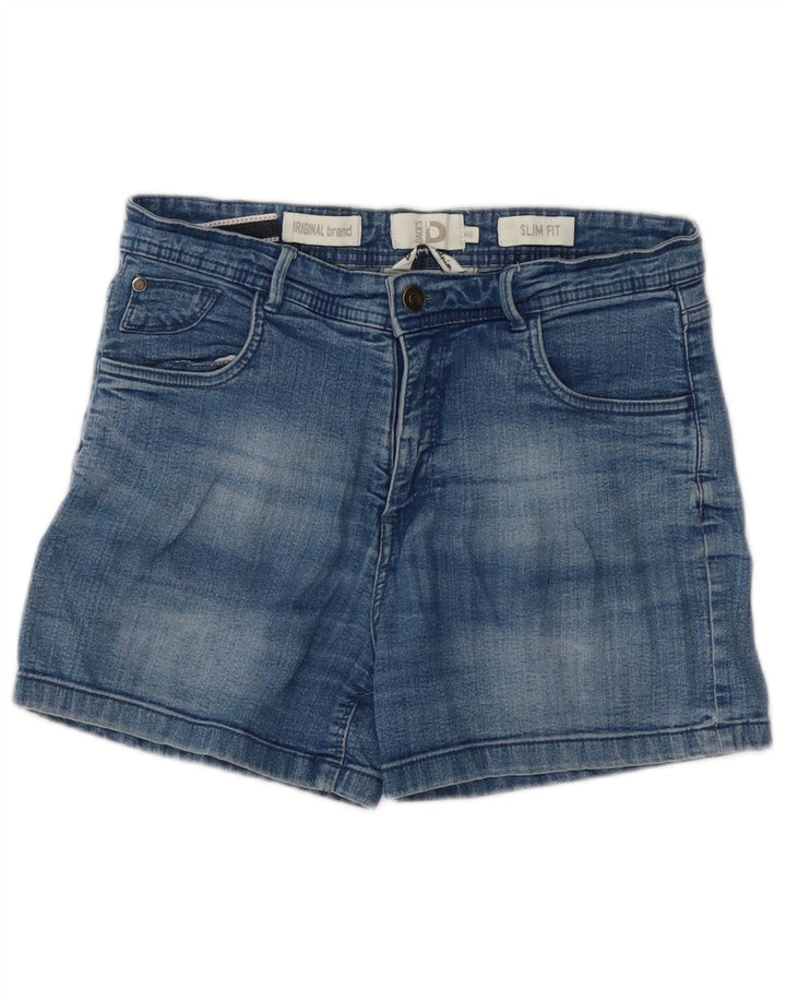 Dacks Slim Fit denimshorts til kvinder IT 46 Large W30 Blue Cotton