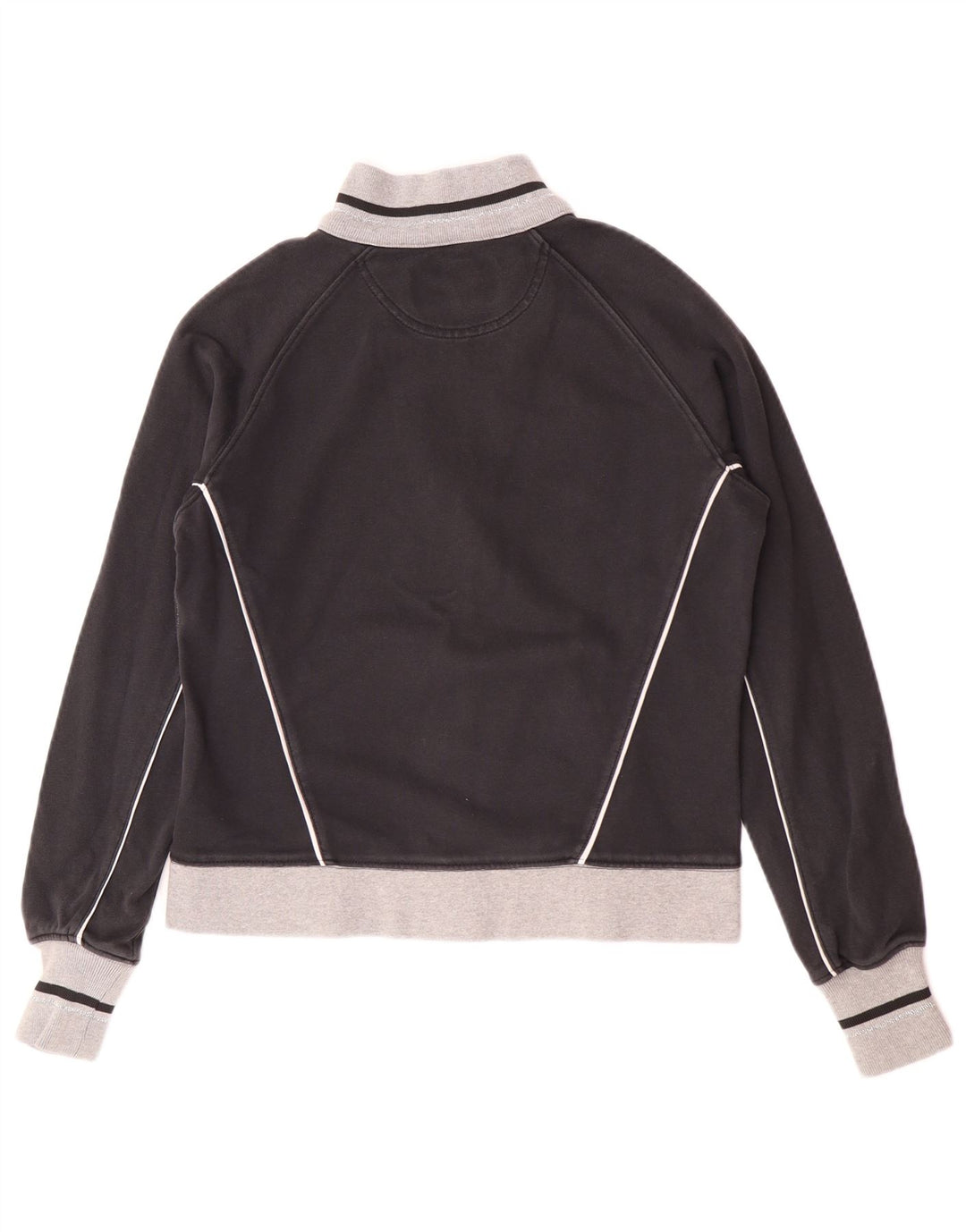 Champion Womens Heritage Classics Træningsdragt Topjakke UK 16 Large Black