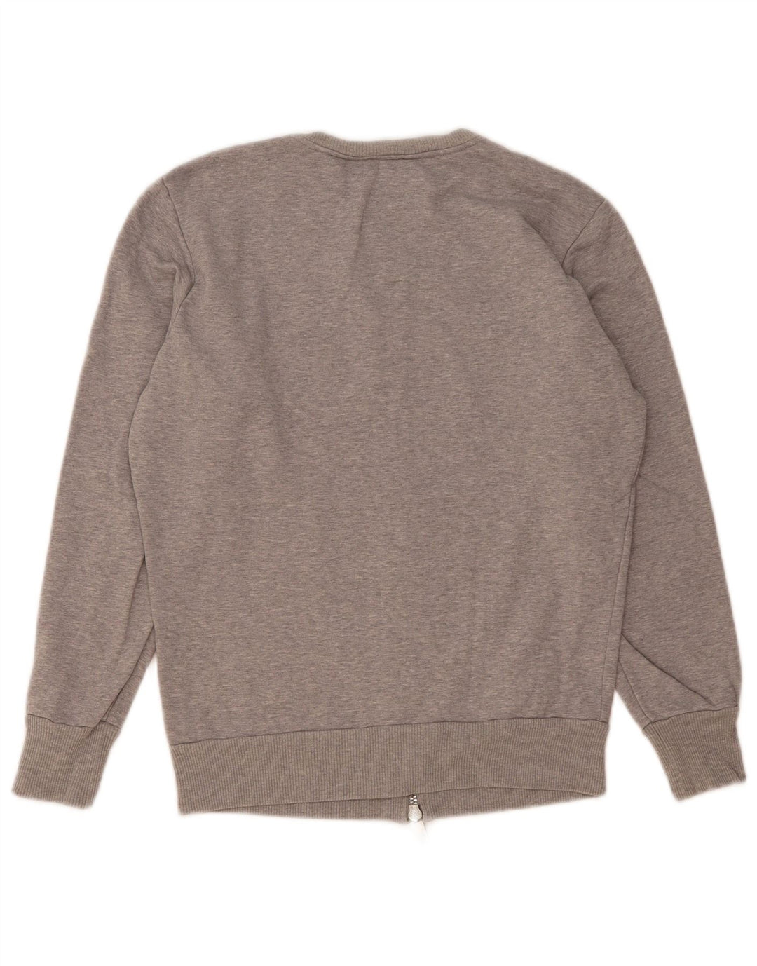 Diesel Dame Oversized Sweatshirt Jumper UK 10 Small Grå